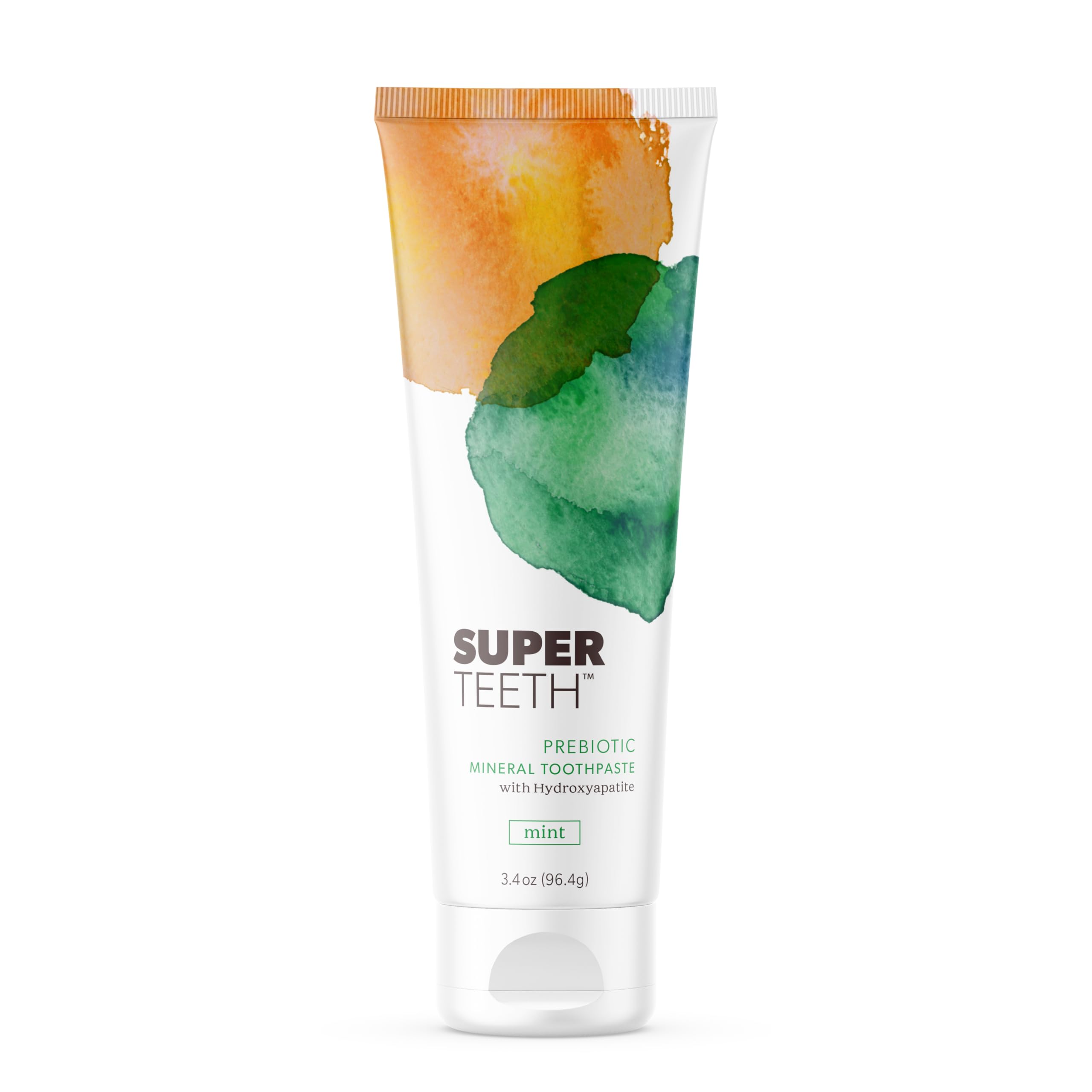 SuperTeeth Prebiotic Mineral Toothpaste for Adults & Kids | Fights Cavities & Plaque Buildup | USA-Made
SuperTeeth Prebi