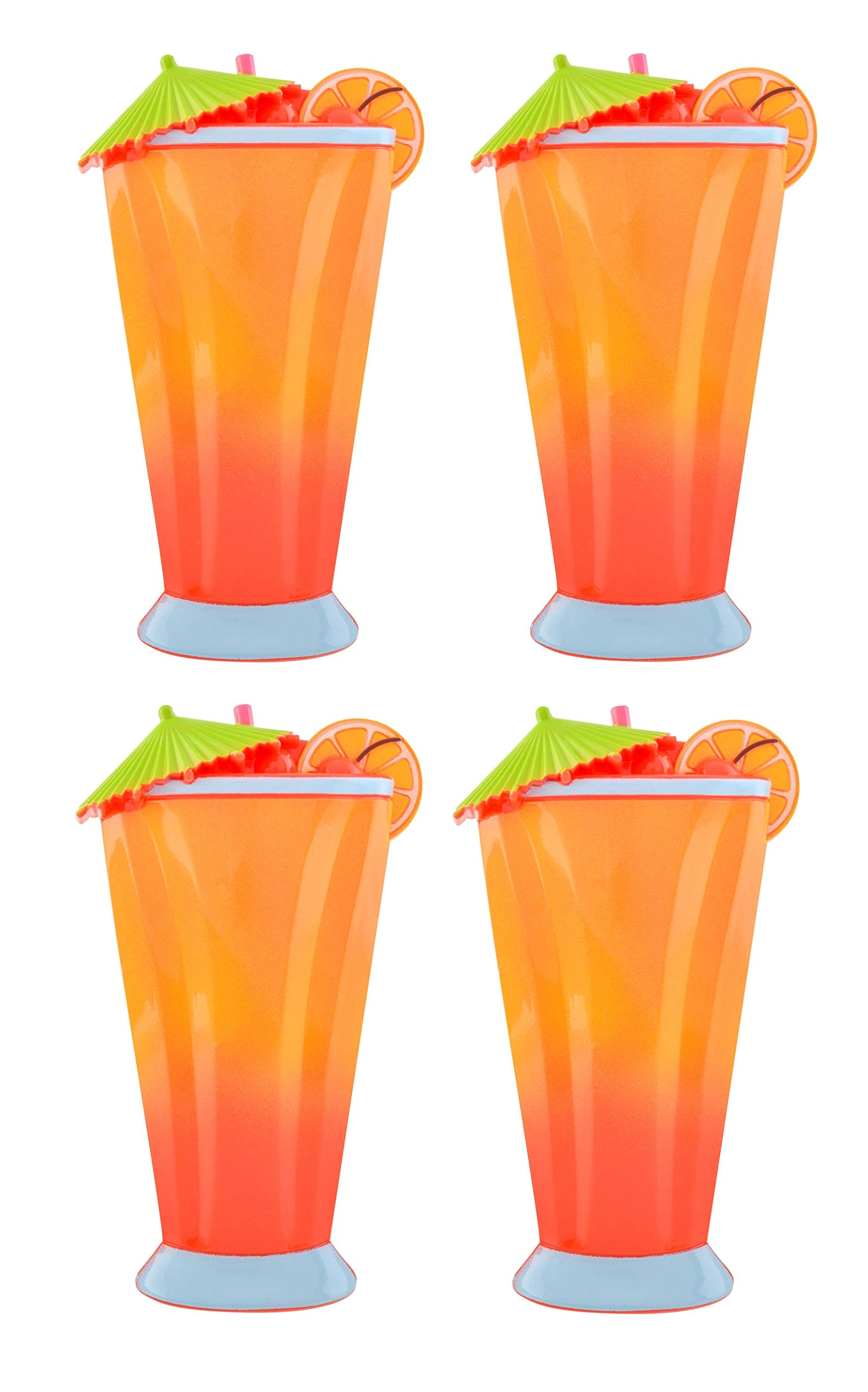 O2COOL Boca Clips - Beach Towel Clips for Beach Chairs and Bags, Beach Accessory Must-Have for Summer (Caribbean Cocktai